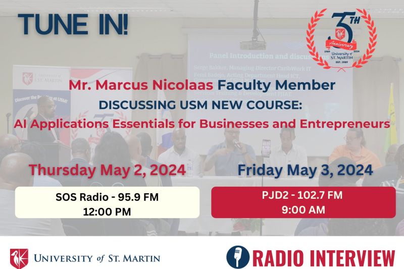 Tune In as USM Faculty Marcus Nicolaas Discusses New Course 